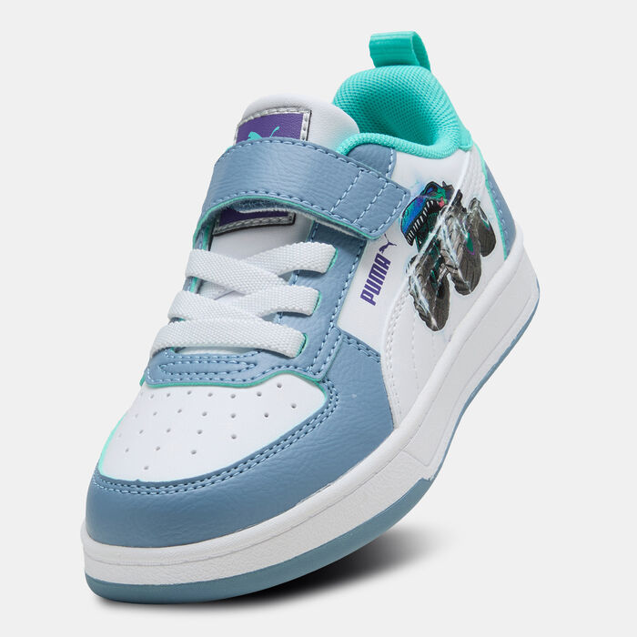 PUMA Kids' HOT WHEELS Caven 2.0 Shoes Blue image number 4