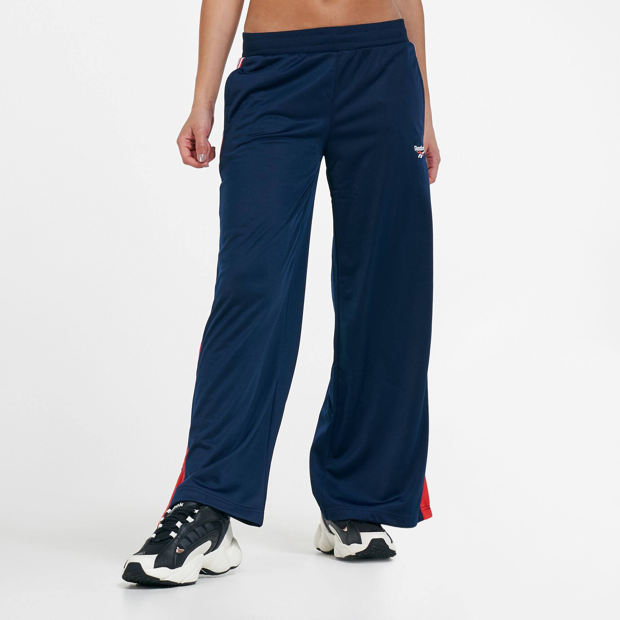 Reebok womens top track pants