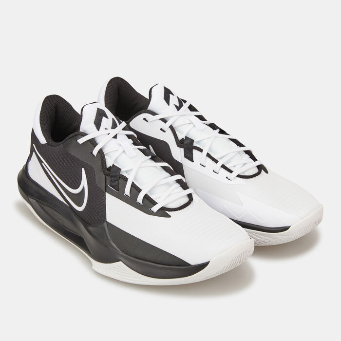 Nike Precision VI Basketball Shoe White image number 2