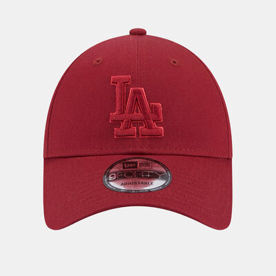 New Era Men's Team Outline 9FORTY Los Angeles Dodgers Cap Red