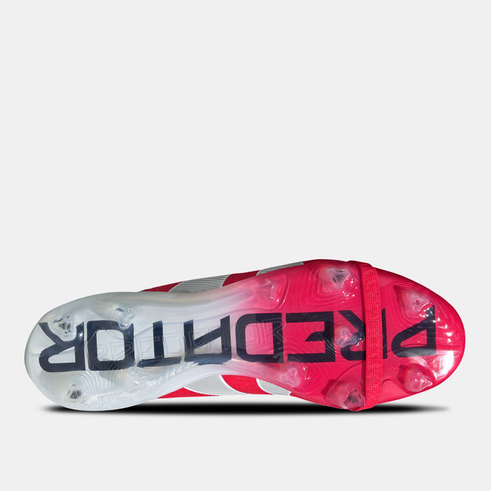 adidas Men's Predator Elite Fold-Over Tongue Firm Ground Football Shoes Black image number 3