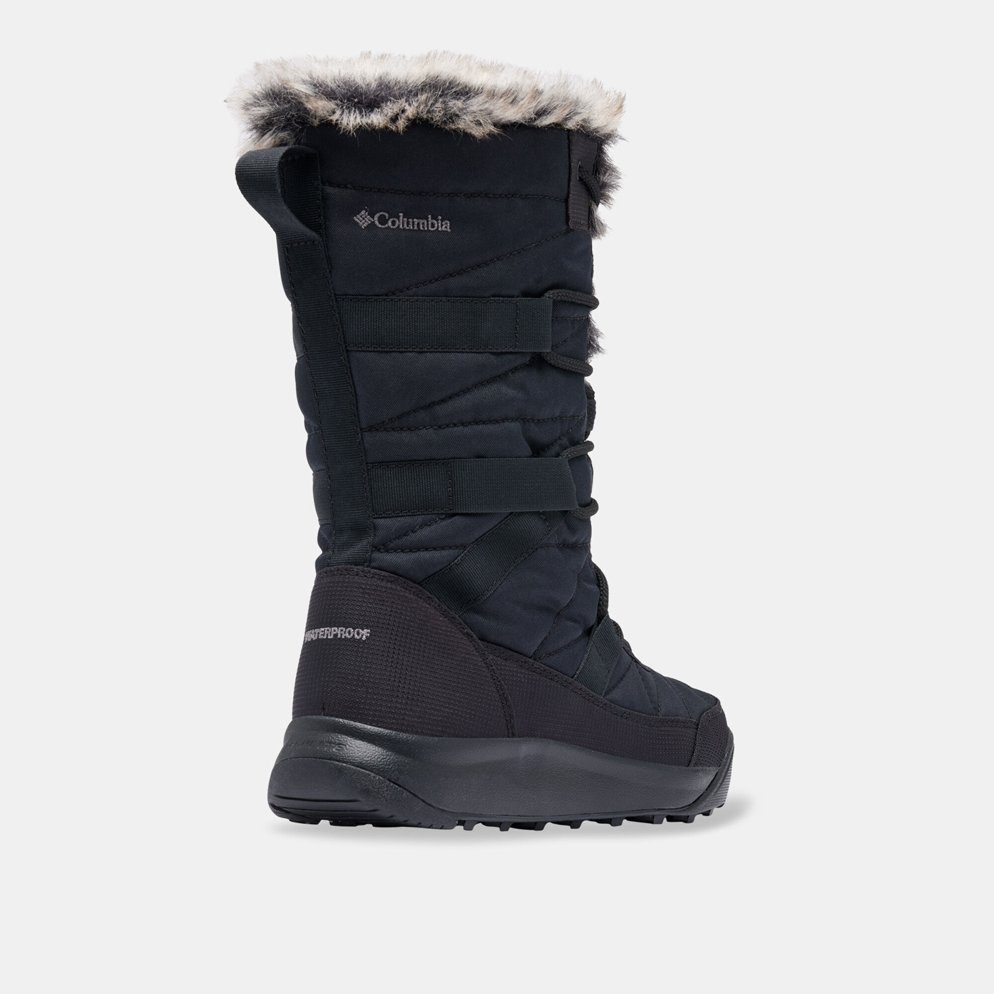 Women's black columbia boots clearance