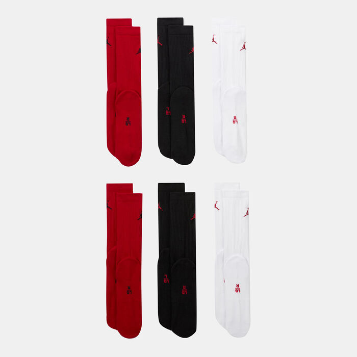 Jordan Everyday Cushioned Crew Socks (6 Pairs) Multi image number 2
