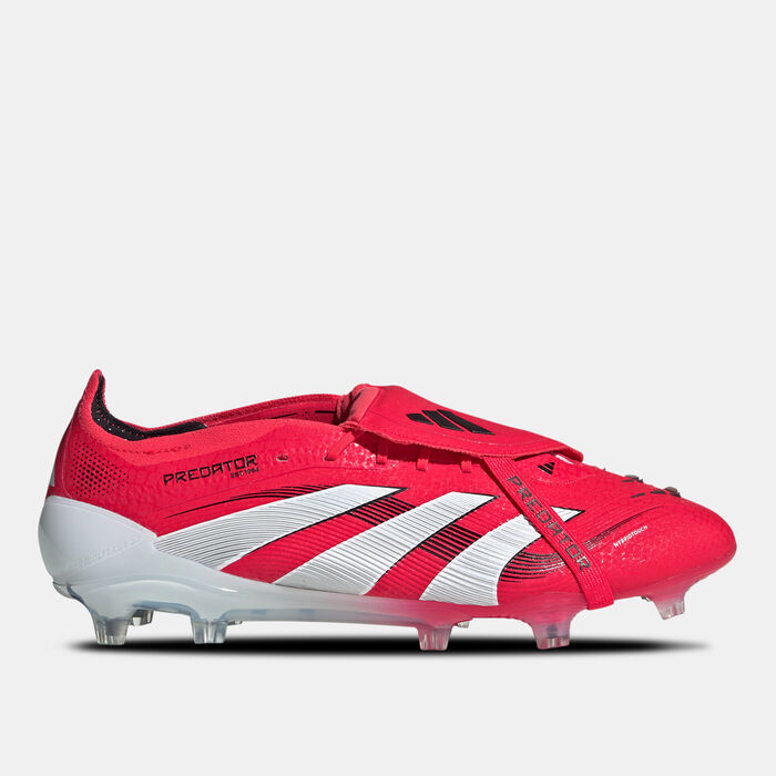 adidas Men's Predator Elite Fold-Over Tongue Firm Ground Football Shoes Black image number 0