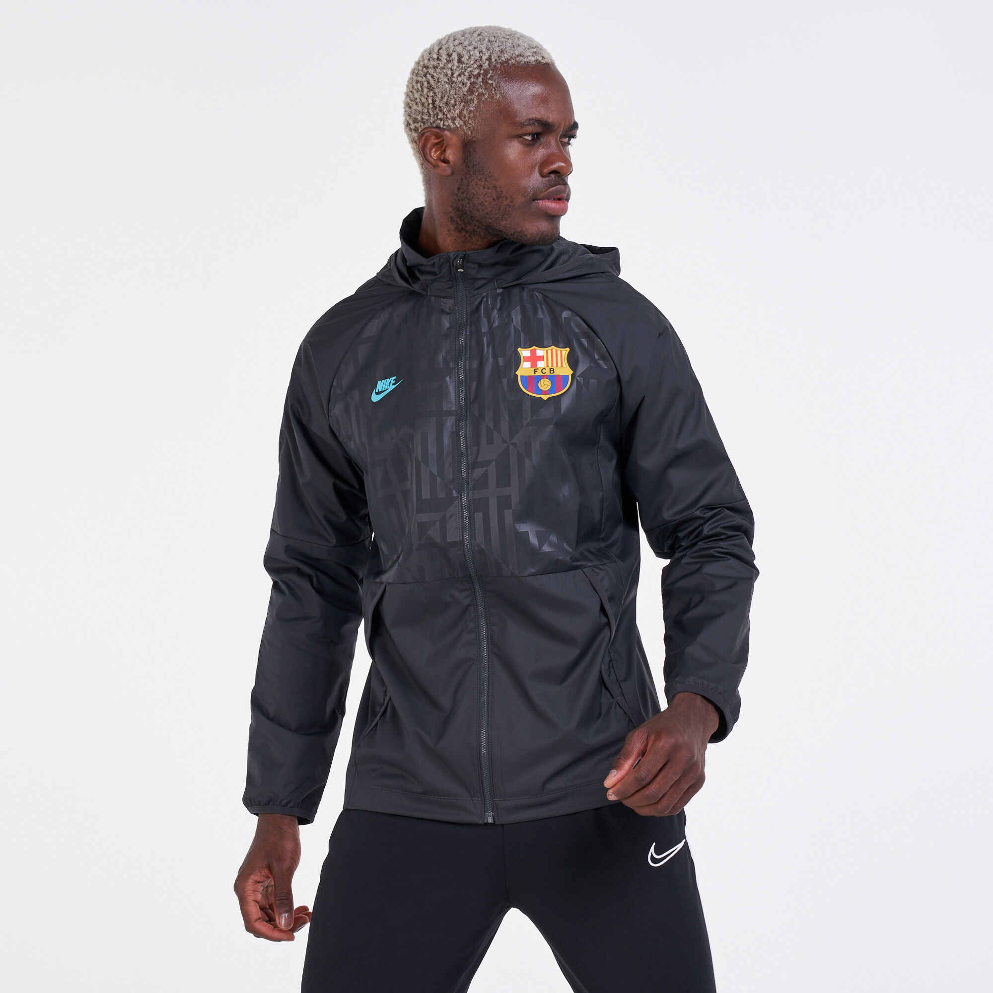 Fc barcelona sale men's jacket