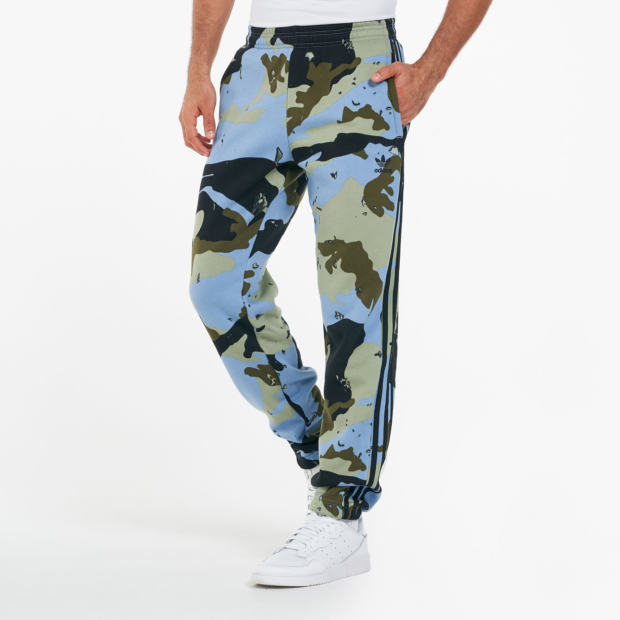 Adidas originals camo pants sales