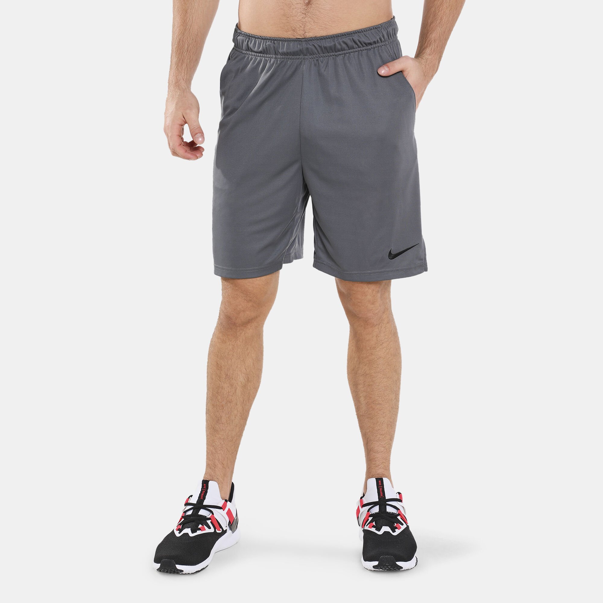 Grey nike training shorts deals