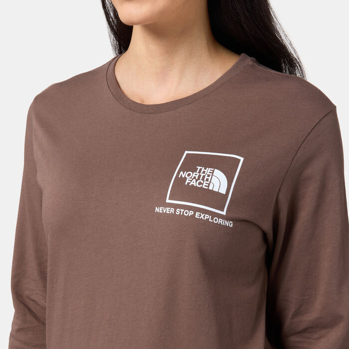 The North Face Women's Mountain Graphic T-Shirt Brown image number 3