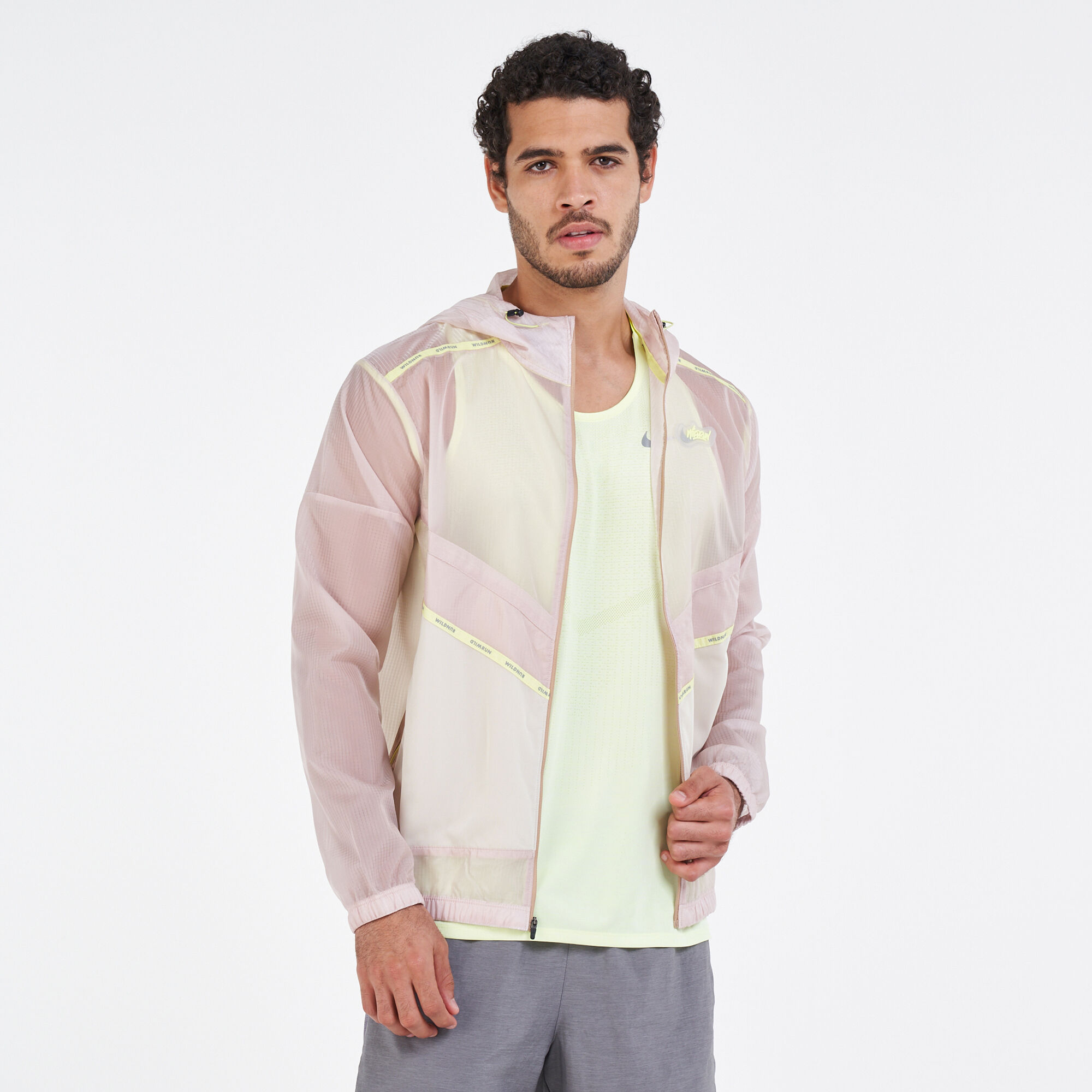 Buy Nike Men s Repel Wild Run Windrunner Jacket Brown in Kuwait SSS