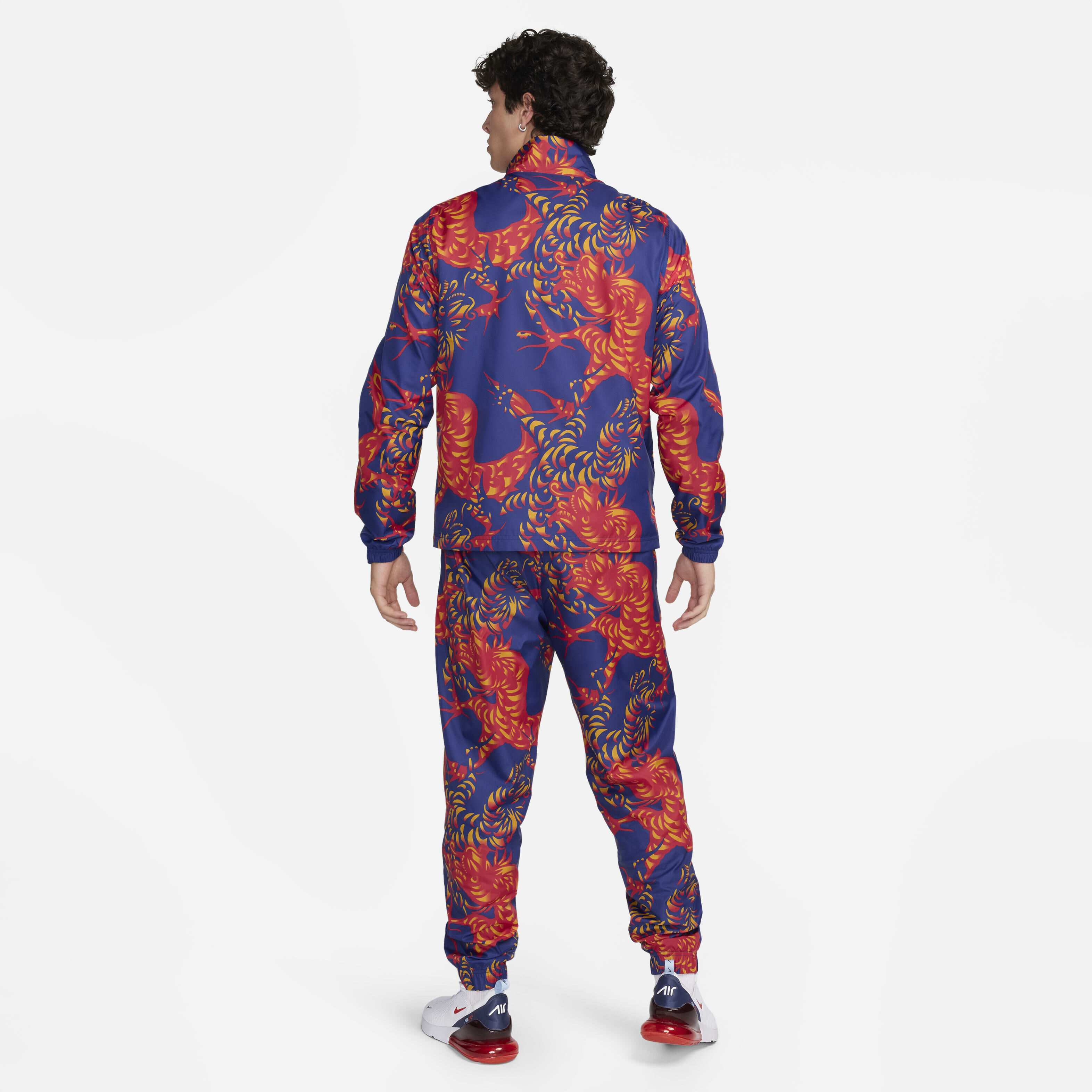 Nike academy warm up tracksuit mens orange new arrivals