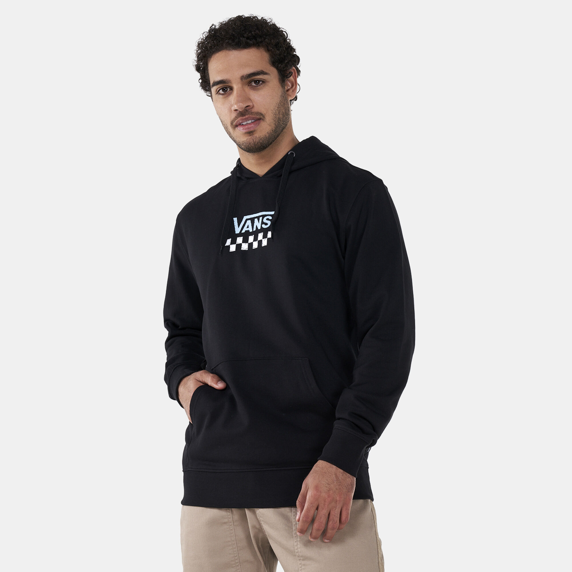 All black vans hoodie clearance