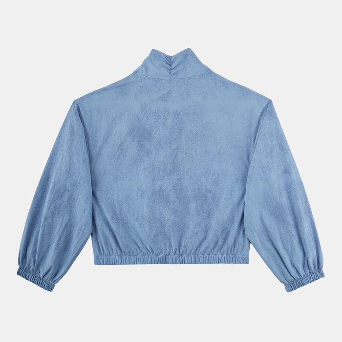 Jordan Kids' Jeans And Bling Logo Jacket Blue image number 1