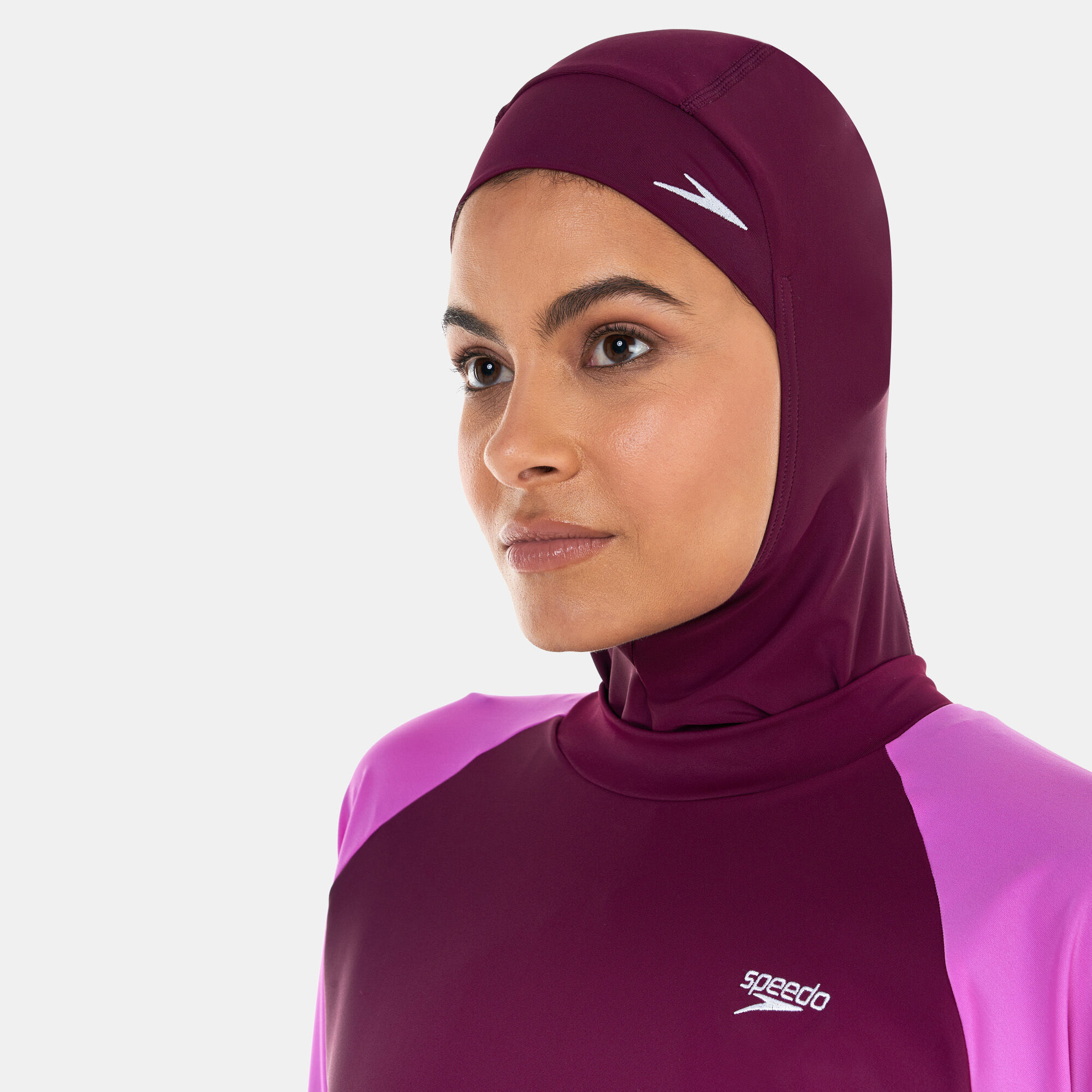 Women s Modest 3 Piece Swimsuit Purple Speedo in Kuwait SSS