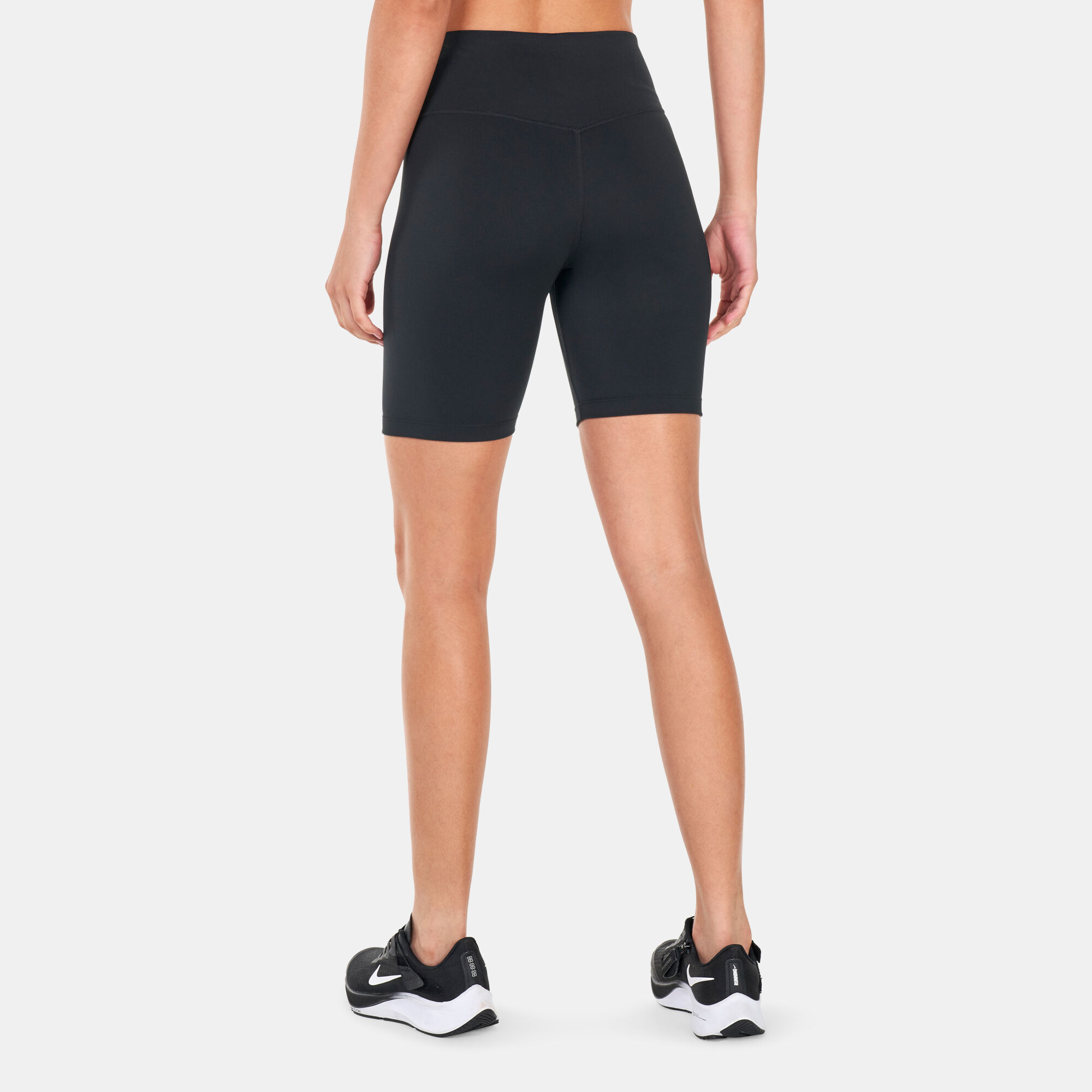 Women s One Mid Rise 7 Inch Bike Shorts Black Nike in Kuwait SSS