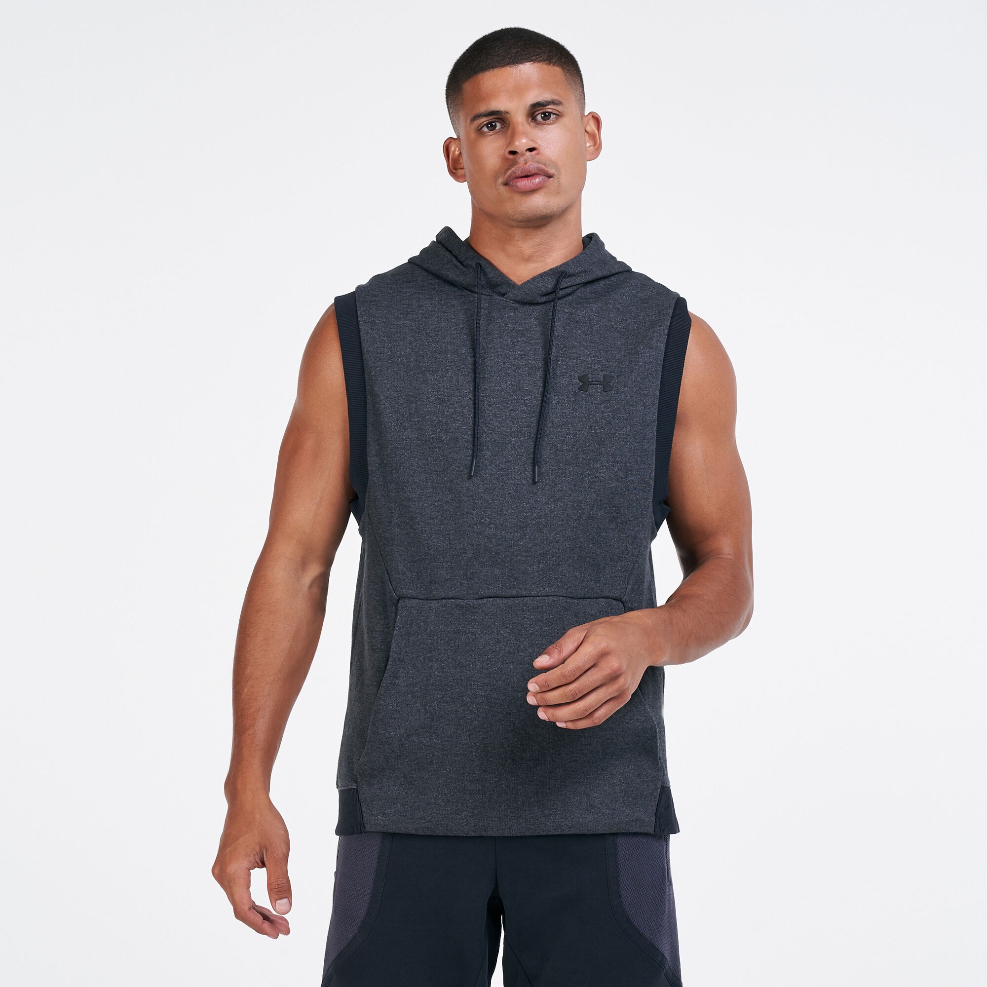 Under armour men's unstoppable discount knit short sleeve hoodie